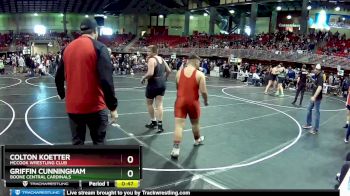 220 lbs Cons. Round 1 - Griffin Cunningham, Boone Central Cardinals vs Colton Koetter, McCook Wrestling Club