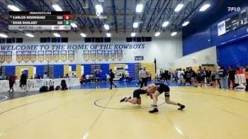 144 lbs Cons. Round 2 - Carlos Rodriguez, Tohopekaliga vs Ehab Shalaby, Osceola (Kissimmee)