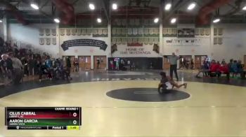 113 lbs Champ. Round 1 - Cilus Cabral, Liberty_AZ vs Aaron Garcia, Sierra Vista