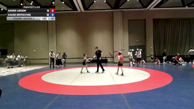 70 lbs Champ. Round 1 - Asher Askew, TN vs Caleb Britschge, SC
