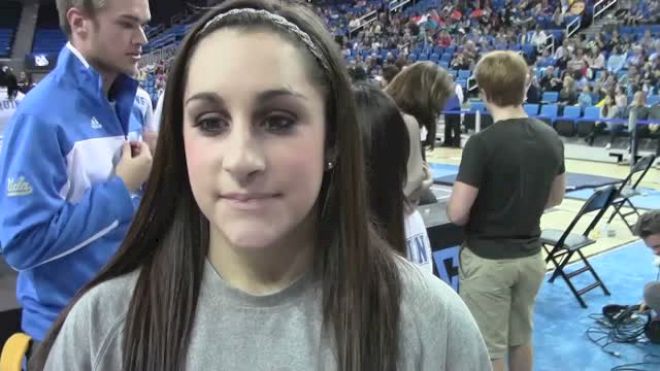 Jordyn Wieber discusses life at UCLA, what she brings to the team and training new skills