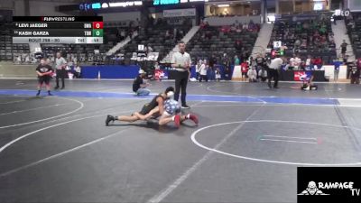 90 lbs Cons. Round 2 - Kash Garza, The Best Wrestler vs Levi Jaeger, DC Wrestling Acad