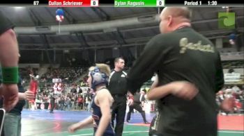 67 lbs finals Cullan Schriever Sebolt Wrestling Academy vs. Dylan Ragusin Izzy Style