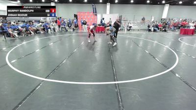 157 lbs Murphy Randolph, Team Kansas Silver vs Josiah Sejour, Team Louisiana