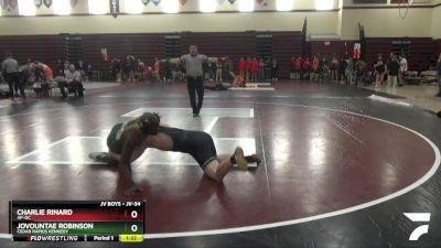 JV-34 lbs 5th Place Match - Jovountae Robinson, Cedar Rapids Kennedy vs Charlie Rinard, AP-GC