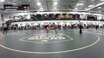 165 lbs Semifinal - Andrew Supers, Baldwin Wallace vs Dominik Whitesel, Adrian