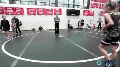 52-57 lbs Rr Rnd 2 - Addilynn Quintero, Redskins Wrestling Club vs Makinleigh Mock, Blackwell Wrestling Club