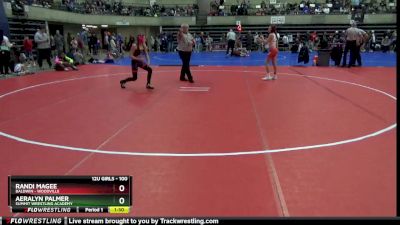 100 lbs Round 2 - Aeralyn Palmer, Summit Wrestling Academy vs Randi Magee, Baldwin - Woodville