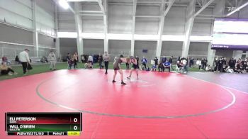 190 lbs Quarterfinal - Will O`Brien, Gallitin vs Eli Peterson, Davis