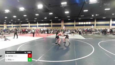 137 lbs Consi Of 8 #2 - Griffin Gerber, Oakdale WC vs Lucas Riley, Rim Of The World Wrestling