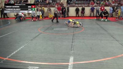 55_B lbs Consolation - Brody Bowers, Armstrong vs Ilimdar Islamov, Baldwin