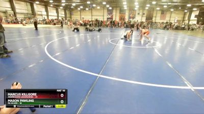 130 lbs Rd# 4- 2:00pm Friday Final Pool - Mason Pawling, PA Silver vs Marcus Killgore, Aggression Legionaries