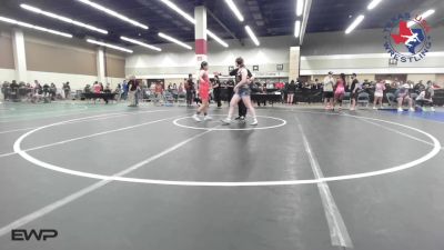 155 lbs Round Of 16 - Yvangelina Arevalo, Takedown-City Wrestling vs Bronwyn Sadlier, RGV Wrestling Club