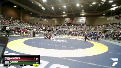 1A 150 lbs Quarterfinal - Colton Barnes, Milford vs Cole Fullmer, Panguitch