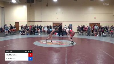 155 lbs Rnd Of 32 - Katelyn Marvel, Illinois vs Lilyana Nuno, Ascend Wrestling Academy