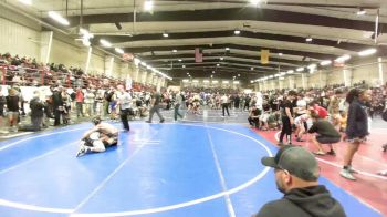 116 lbs 5th Place - Hunter Johnson, No Team vs Samuel Urioste, NM Bad Boyz