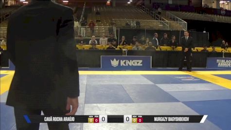 Cauã Rocha Araújo vs Nurgazy Bagyshbekov 2025 Pan Jiu Jitsu IBJJF Championship