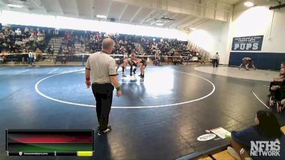 132 lbs 1st Place Match - Cade Taliaferro, North Creek vs Bennett Hendrickson, Lewis And Clark