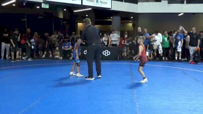 59 lbs Champ. Rd Of 16 - Bear Holloway, Mat Demon Wrestling Club vs Andrew Kelly, Heatwave