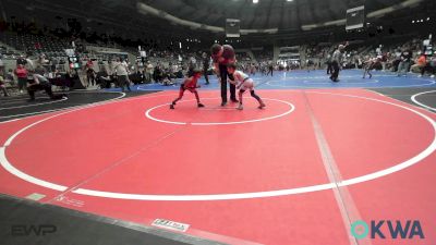 46 lbs 3rd Place - Liam Canady, Berryhill Wrestling Club vs Drayson Couch, Del City Little League Wrestling
