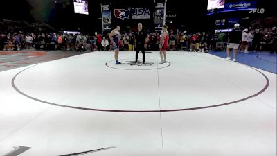 150 lbs Cons 64 #2 - Caden Everson, ND vs Brodie Bedford, TX