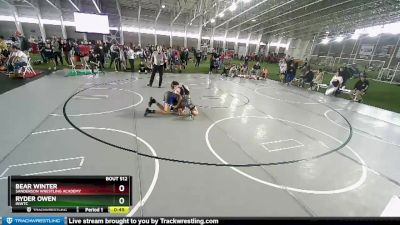 120 lbs Cons. Semi - Bear Winter, Sanderson Wrestling Academy vs Ryder Owen, INWTC