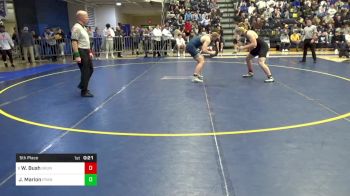 215 lbs 5th Place - Wyatt Bush, Grundy-VA vs Juliano Marion, Franklin Regional