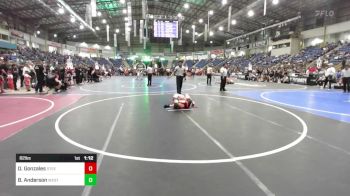 82 lbs Round Of 16 - Drake Gonzales, Steel City Reloaded WC vs Braedyn Anderson, Western Colorado WC