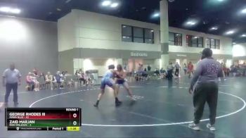 182 lbs Round 1 (6 Team) - George Rhodes III, MAWA Blue vs Zaid Marjan, Raw (Raleigh)