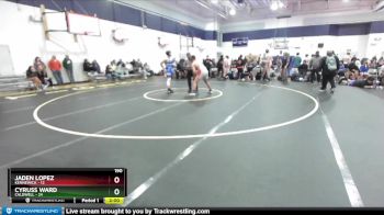 190 lbs Placement Matches (8 Team) - Cyruss Ward, Caldwell vs Jaden Lopez, Kennewick