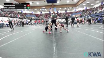 46-49 lbs Consi Of 4 - Kody Goodson, Rough Riders vs Eris Anderson, Comanche Takedown Club