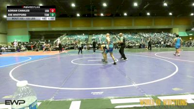 125 lbs 2nd Place - Adrian Canales, Legacy Dragons vs Joe Whitford, TEAM PRIDE ACADEMY