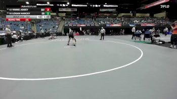 157 lbs Cons. Round 4 - 13 Vinnie Abbey, Indiana Tech vs 15 Logan Hancey, Embry-Riddle
