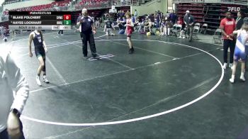 85 lbs Cons. Round 5 - Kyler Pearson, IronHawk Wrestling Academy vs Ashton Tuzson, Scottsbluff Wrestling Club