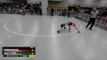 56 lbs 5th Place Match - Brady Jacobs, Michigan West Wrestling Club vs Landon Walker, Glasgow Wrestling Academy