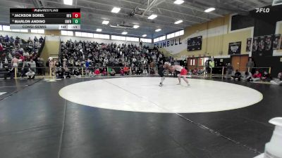 132 lbs Consolation - Jackson Sorel, Norwich Free Academy vs Marlon Andino, Enfield