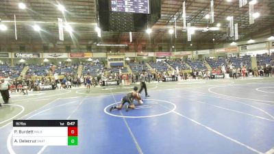 157 lbs Consi Of 16 #2 - Phoenix Burdett, Ralston Valey vs Alex Delacruz, Unattached