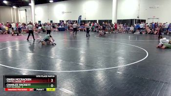 150 lbs Placement (16 Team) - Charles Hackett, Team Delaware vs Owen Mccracken, Team STL Orange