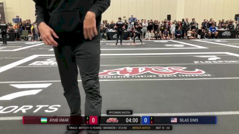 Silas Sims vs Ayub Umar 2025 ADCC Orlando Open/Youth Trials