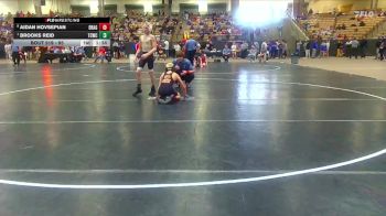 95 lbs Quarterfinal - Brooks Reid, White Buffalo Wrestling Academy vs Aidan Hovsepian, Sumner Co Wrestling Club