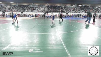 96 lbs Round Of 32 - Aiden Duparque, Enid Junior High vs Trigger Goss, Vinita