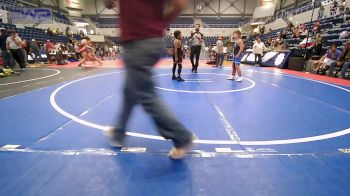 90 lbs Rr Rnd 3 - Easton Smith, Hennessey Takedown Club vs Tru Randall, Clinton Youth Wrestling