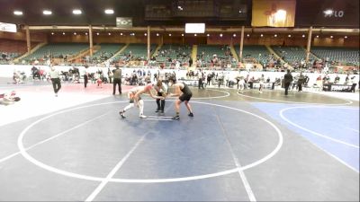 130 lbs 5th Place - Daniel Vigil, Taos JC Wrestling vs Elijah Campbell, Carlsbad Combat Wrestling Club