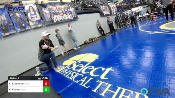 64 lbs Rr Rnd 3 - Kason Steckman, Piedmont vs Kallen Karner, Grover Rains Wrestling Club