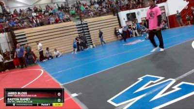 43 lbs 7th Place Match - Jared Bloss, Webo Youth Wrestling Club vs Easton Ramey, Oak Hill Wrestling Club