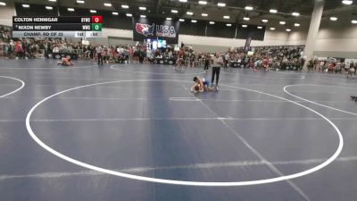 74 lbs Champ. Rd Of 32 - Colton Hennigar, BTWC vs Nixon Newby, Westlake Wrestling Club