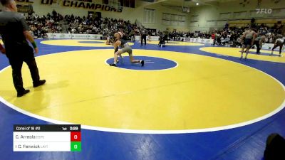 135 lbs Consi Of 16 #2 - Chris Arreola, Esperanza vs Cole Fenwick, Layton (UT)