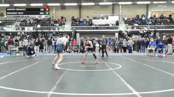 138 lbs Consi Of 8 #2 - Austin Henault, Lincoln vs Braiden Troy, Cumberland