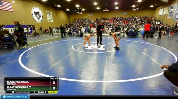 120 lbs Cons. Round 6 - Isaac Ronquillo, Bakersfield vs Isaak Mendoza, Redwood