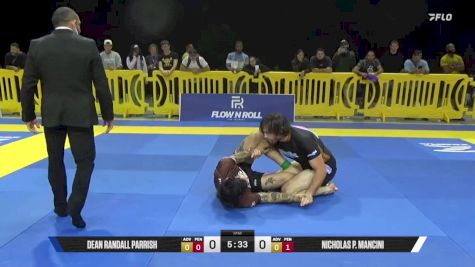 Nicholas P. Mancini vs Dean Randall Parrish 2025 Pan IBJJF Jiu-Jitsu No-Gi Championship